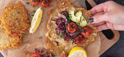 Papas Rosti Crocante con Queso Sardo