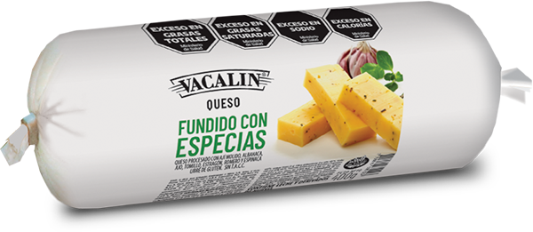Quesos Gouda Fundido con Especias